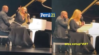 “¿Eres estúpido?”: Adele arremete contra fan homofóbico en pleno concierto (VIDEO)