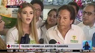 Brunella Horna y Alejandro Toledo se reunieron en Gamarra [Video]