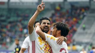 España venció 3-1 a Bosnia con dos golazos de Nolito en amistoso previo a la Eurocopa 2016 [Fotos y video]