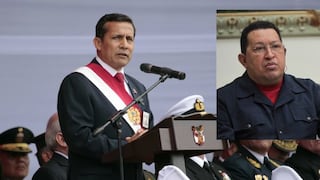 Ollanta Humala expresa su solidaridad a Hugo Chávez