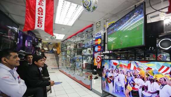 Si el Perú gana, las ventas también lo hacen. (Foto: GEC)