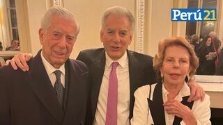 Mario Vargas Llosa y Patricia Llosa: “Nadie merecía estar en primera fila más que ella”.