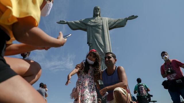 Brasil: El Cristo Redentor reabre al público tras cinco meses de cierre por el COVID-19  [FOTOS]
