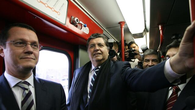 Tren eléctrico le pasa factura: Conoce las imputaciones contra Alan García