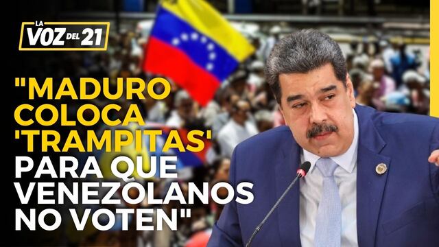 Luis Nunes: “Nicolás Maduro está colocando ‘trampitas’ para que venezolanos no voten”