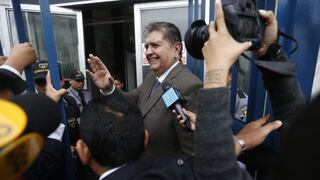 Interrogatorio a Alan García por el Metro de Lima fue suspendido