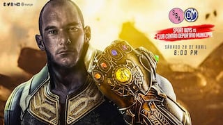 'Avengers Infinity War': Adrián Zela se convierte en Thanos para promocionar el Sport Boys-Municipal