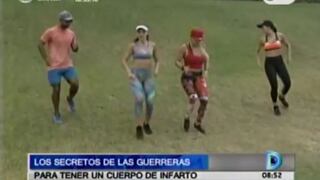 Paloma Fiuza, Alejandra Baigorria y 'Cachaza' mostraron su rutina para mantenerse en forma [Video]