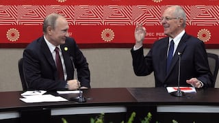 APEC 2016: PPK y Vladimir Putin acuerdan triplicar comercio entre Perú y Rusia