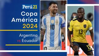 ¿Vuelve Messi? Argentina vs Ecuador: LINK, fecha, canal y alineaciones | Copa América