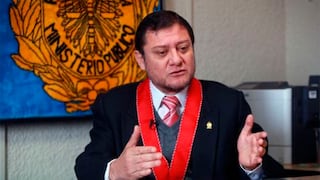 Chávez Cotrina: es irreal que fiscales hayan presionado a Edwin Oviedo