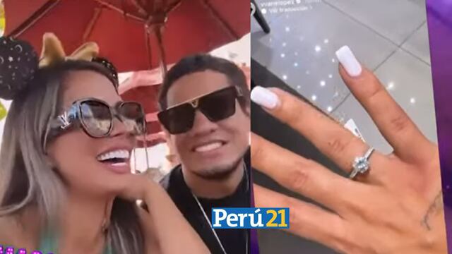 Desmienten que novio de Vanessa López le haya dado un anillo de diamantes: “Solo se lo probó”
