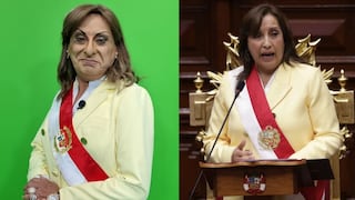 Carlos Álvarez imita a Dina Boluarte en “La Vacuna del Humor” como ‘Tina Volarte’ y parodia su juramentación