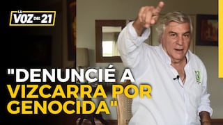 Fernando Olivera: “Denuncié a Martín Vizcarra por genocida”