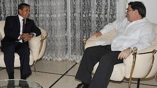 Ollanta Humala se reunió con Fidel y Raúl Castro en La Habana