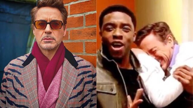Robert Downey Jr conmueve a los fans con emotiva despedida a Chadwick Boseman | VIDEO