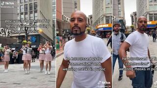 EE. UU.: un hombre acusa de “comunismo” a jóvenes bailarinas de K-pop por usar mascarillas