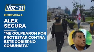 Comando Chavín de Huántar tras ser agredido por policías: “Me golpearon por protestar contra este gobierno comunista” 