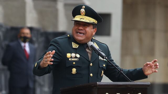 General PNP Óscar Arriola: “El último golpe será la captura de ‘José’”
