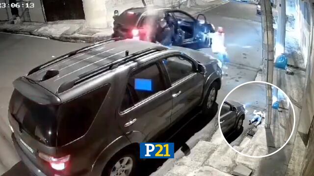 Hombre se enfrenta a delincuente y le dispara para evitar el robo de su camioneta | VIDEO