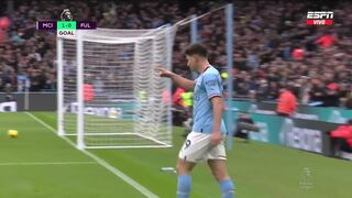 Un peligro en el área: Julián Álvarez volvió a hacer gol en Manchester City [VIDEO]