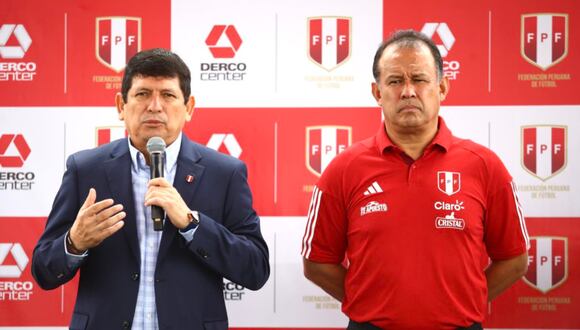 Reynoso firmó por Perú en agosto de 2022, en la gestión de Lozano (Foto: GEC).