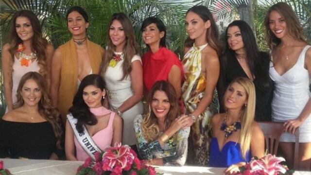 Miss Universo Pia Alonzo se reunió con varias ex MissPerú [Fotos]