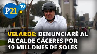 Manuel Velarde: Denunciaré al alcalde Cáceres por 10 millones de soles
