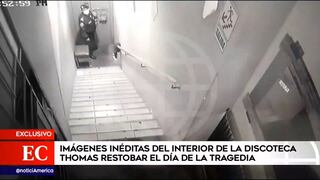Discoteca de Los Olivos: nuevo video de seguridad muestra cómo se inició la tragedia en Thomas Restobar