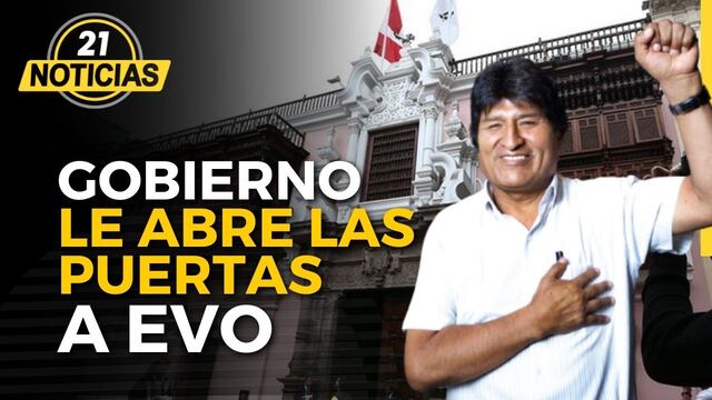 Gobierno de Castillo le abre las puertas a Evo Morales