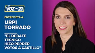 Urpi Torrado: “El debate técnico hizo perder votos a Castillo”
