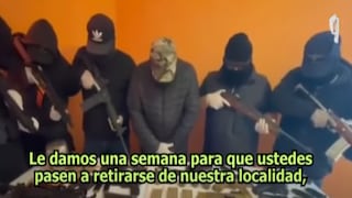 Sujetos armados amenazan a mafias extranjeras para que abandonen Huaral
