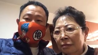 Kenji Fujimori aparece con su madre Susana Higuchi para apoyar candidatura de Keiko 