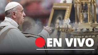 Mira EN VIVO la misa de Jueves Santo oficiada por el Papa Francisco en medio de cuarentena por COVID-19