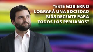 Congresista Alberto de Belaunde: "La población LGTB está acostumbrada a la exclusión, cambiaremos eso"
