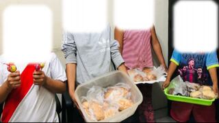 La Libertad: rescatan a cuatro menores obligados a vender panes y kekes en la calle 