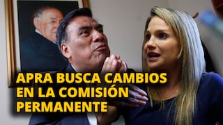 El APRA quiere poner a Javier Velásquez Quesquén en la Comisión Permanente [VIDEO]