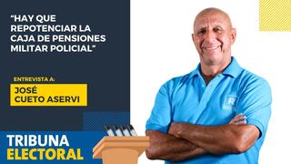 José Cueto candidato al Congreso por Renovación Popular