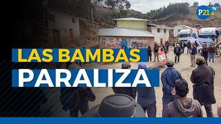 Minera Las Bambas suspende operaciones