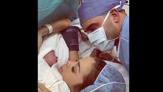 Laura Spoya se convirtió en mamá y presentó a su pequeña Emilia [FOTOS]