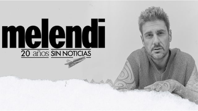 Melendi llegó a Lima para presentar su gira ‘20 años sin noticias’