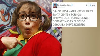 ‘Chespirito’: Famosos lamentan en Twitter la muerte del comediante [Fotos]