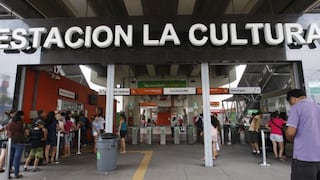 Metro de Lima: Empezó el cierre de la estación La Cultura de la Línea 1