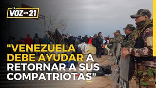Hugo De Zela: “Venezuela debe ayudar a retornar a sus compatriotas”