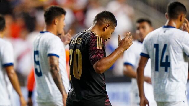 Más dudas que certezas: Perú le ganó a El Salvador por 1-0 con gol de Edison Flores