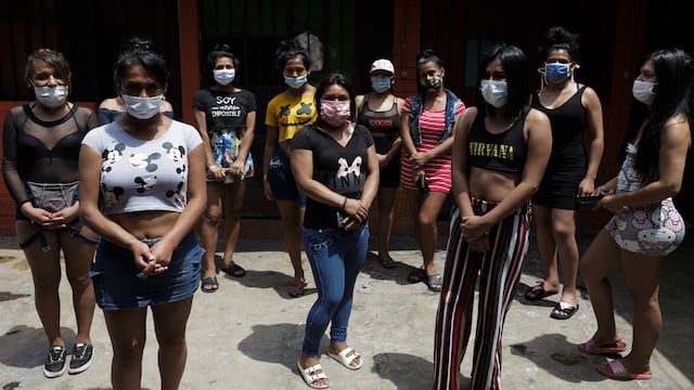 Hambre durante el encierro: el drama de las chicas trans del Centro de Lima [FOTOS]