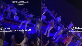 Cancelan presentación de Marama por colapso de boxes en discoteca de Lurín [VIDEO]