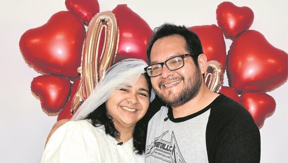 La fuerza del amor. Nadesdha y Michel, ambos de 28 años de edad, son los ganadores de ¡Sí, quiero! (Javier Zapata/Perú21)