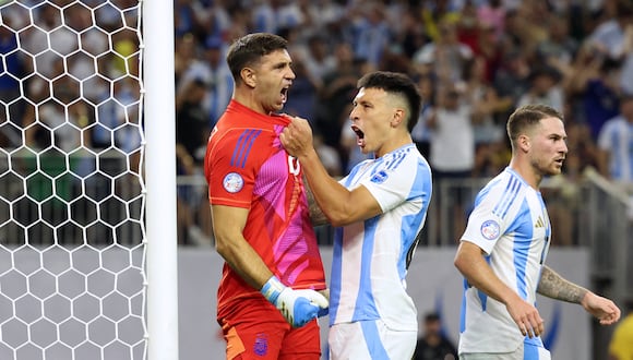 Argentina pasó a la siguiente ronda de la Copa América. (Foto: AFP)