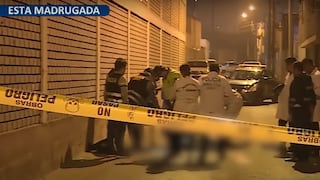 El Agustino: Un delincuente muere abatido en persecución policial